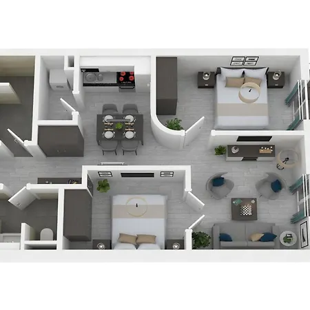 Apartment Boddensonne In Der Alten Seefahrtschule *